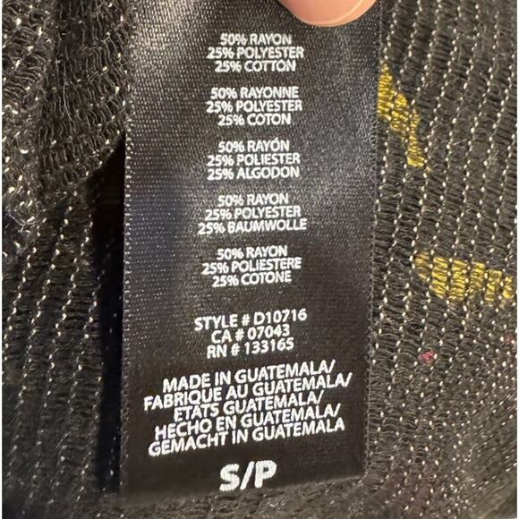 Eri + Ali Size Small Open Back Tie Neck Tassel Gauzy Merletta Top Anthropologie - Picture 8 of 9